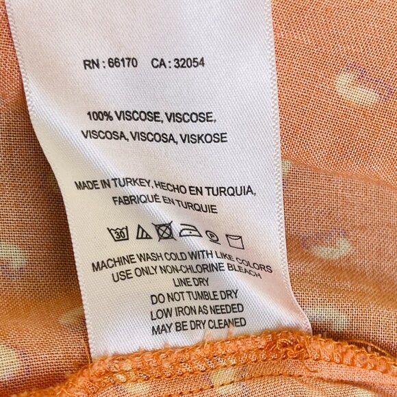 Anthropologie Maeve Peasant Blouse Womens Medium Ceresco Summer Floral Boho - Picture 9 of 12